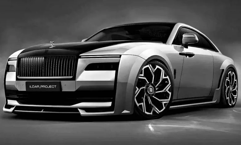 RollsRoyce Spectre driven British brands first ELECTRIC car costs from  350k  This is Money