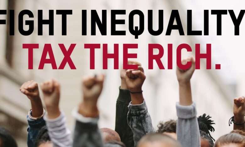 oxfam says tax the rich