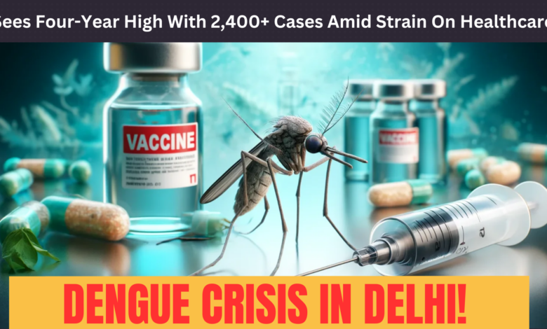 Dengue Crisis In Delhi: Sees Four-Year High With 2,400+ Cases Amid Strain On Healthcare!