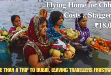 Flying Home for Chhath Costs a Staggering ₹18,000—More than a Trip to Dubai, Leaving Travellers Frustrated!