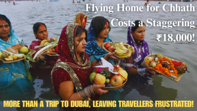 Flying Home for Chhath Costs a Staggering ₹18,000—More than a Trip to Dubai, Leaving Travellers Frustrated!