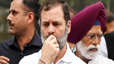 Rahul Gandhi barred to enter Sambhal.